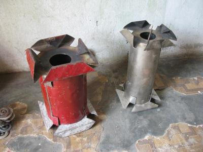 Two Haitian Pellet Stoves